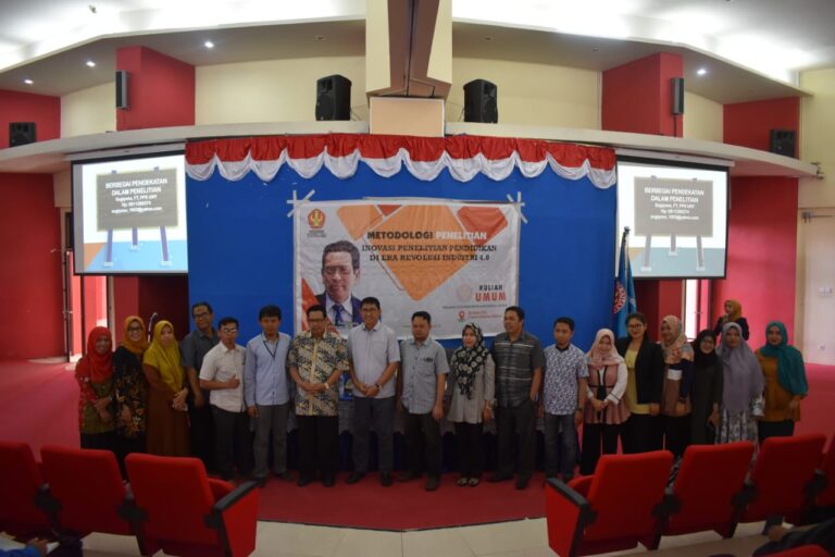 Kuliah Umum dengan Tema Inovasi Penelitian Pendidikan Di Era Revolusi Industri 4.0