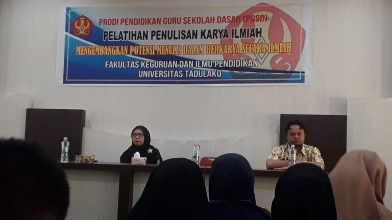 Pelatihan Penulisan Karya Ilmiah Mahasiswa