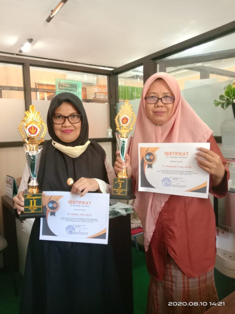 Dosen PGSD Peraih Dosen Berprestasi FKIP UNTAD Tahun 2020