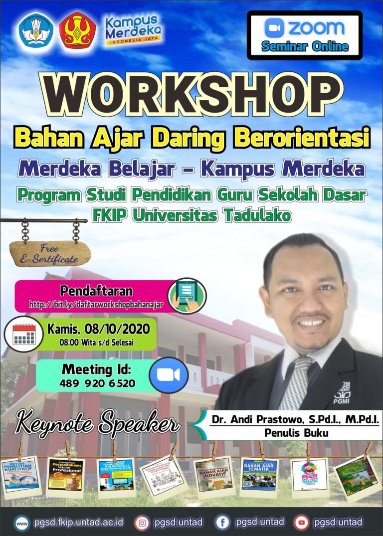 Workshop Bahan Ajar Berorientasi Merdeka Belajar – Kampus Merdeka