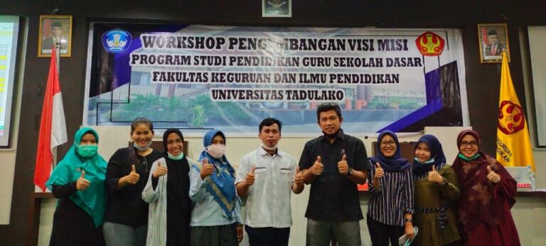 Workshop Pengembangan Visi Misi Program Studi Pendidikan Guru Sekolah Dasar (PGSD) FKIP Universitas Tadulako